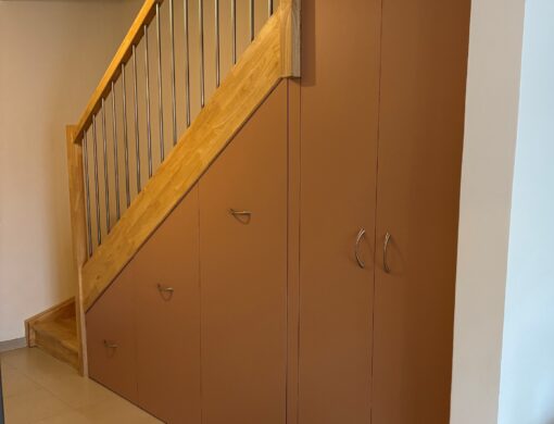 Aménagement de placard escalier à Fréjus